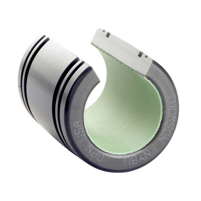 THOMSON BALL BUSHING&lt;BR&gt;FNYBU SERIES 1/4&quot; OPEN LINEAR BEARING CORROSION RESISTANT 300 LBF